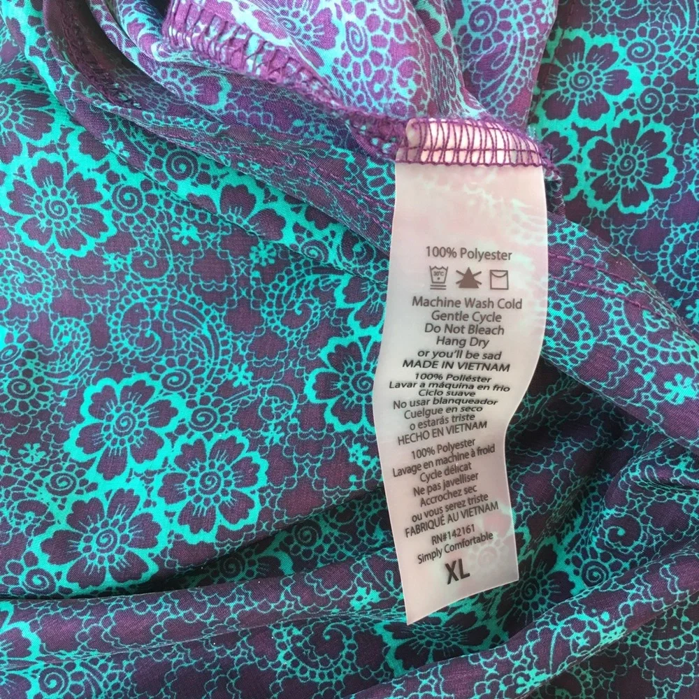 LuLaRoe Longline Vest Size XL